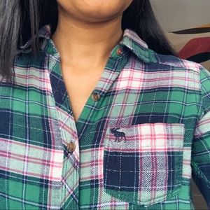 Abercrombie kids flannel